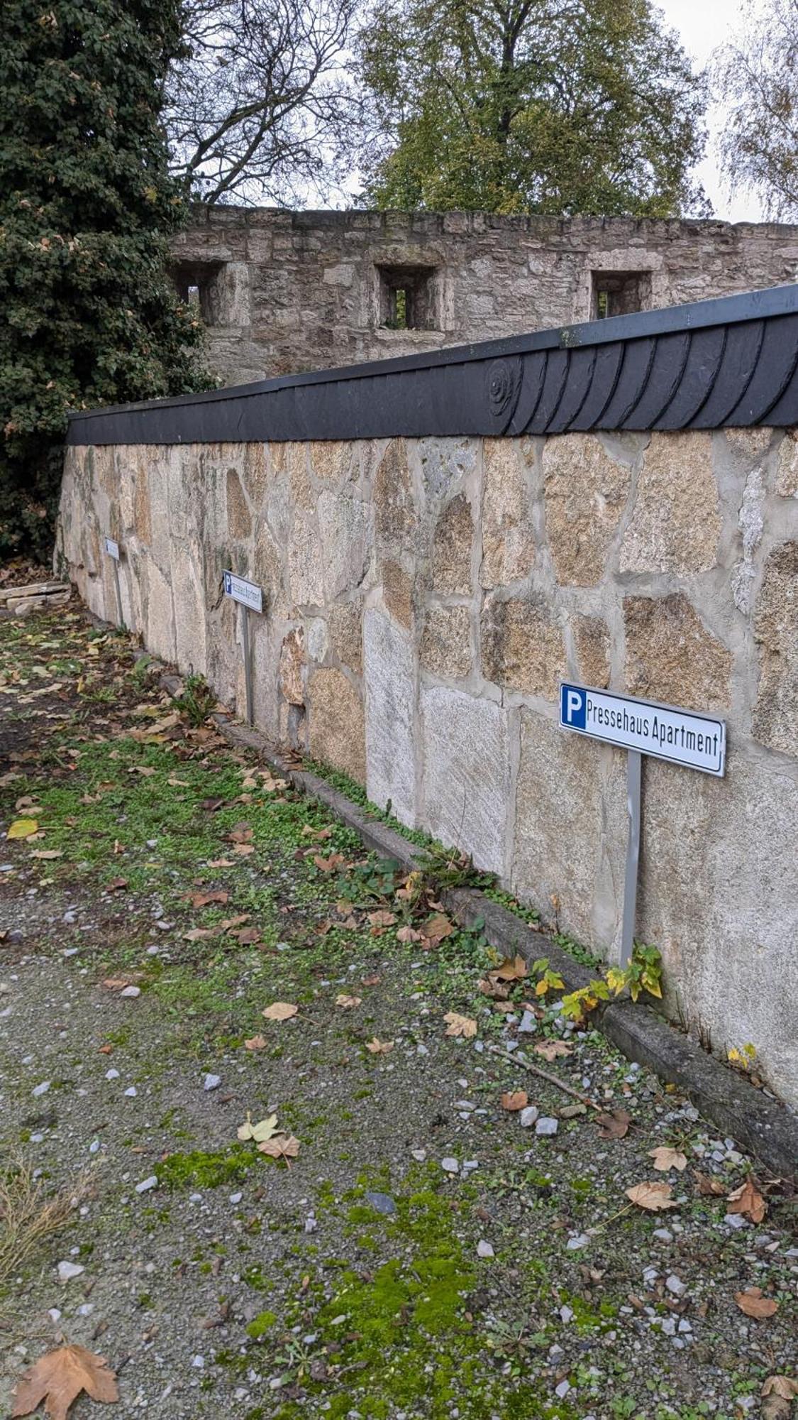 Pressehaus Apartment Steinweg Mühlhausen Eksteriør bilde